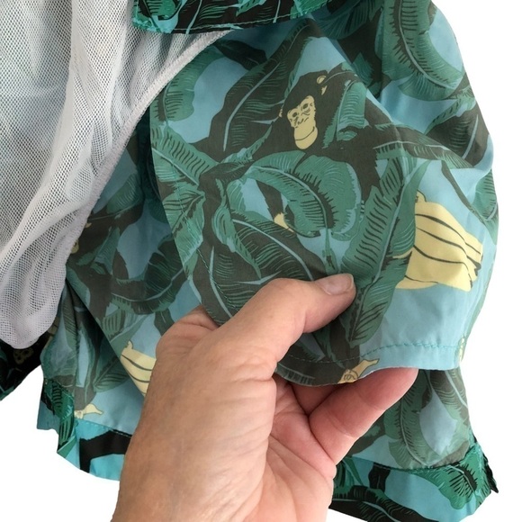 AMBSN California Green Nanner Jungle Swim Trunks Size Medium NWT - Picture 13 of 15
